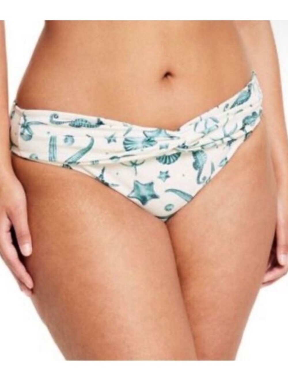 Agua Bendita X Target Seashell/seahorse Bikini Bottom